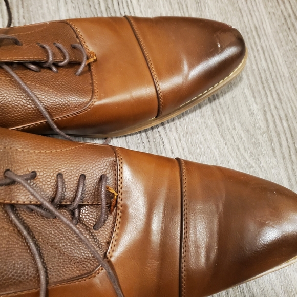 SIZE 15 USA - Brown casual business shoes - Picture 4 of 5